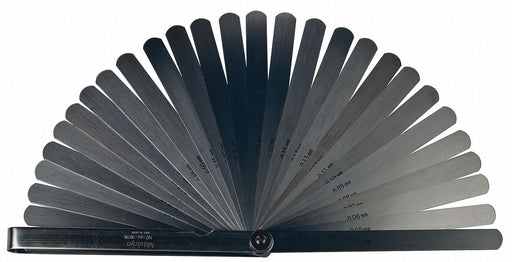 Feeler Gauge Set Dimension Type Metric