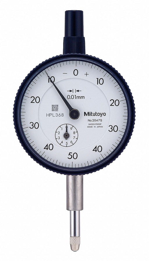 Dial Indicator 0 to 10mm 0-50-0