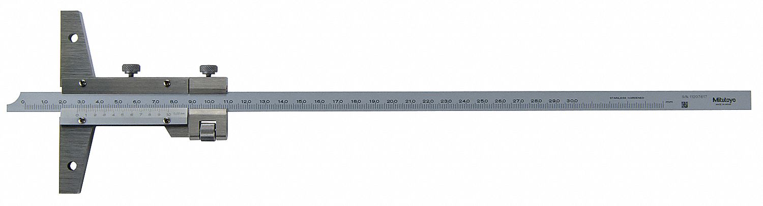 Vernier Depth Gage 0-300mm