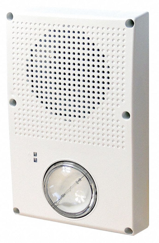 Outdoor Speaker Strobe White