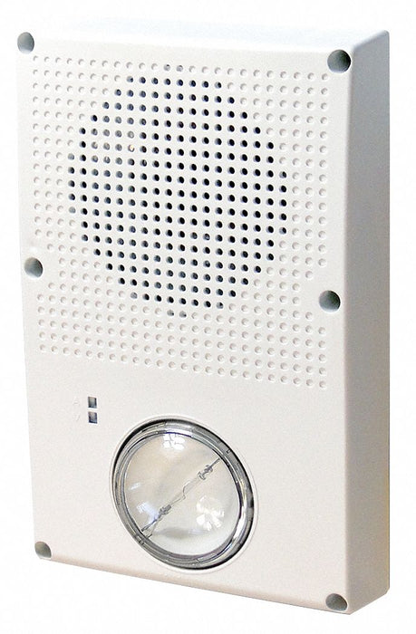Outdoor Speaker Strobe White