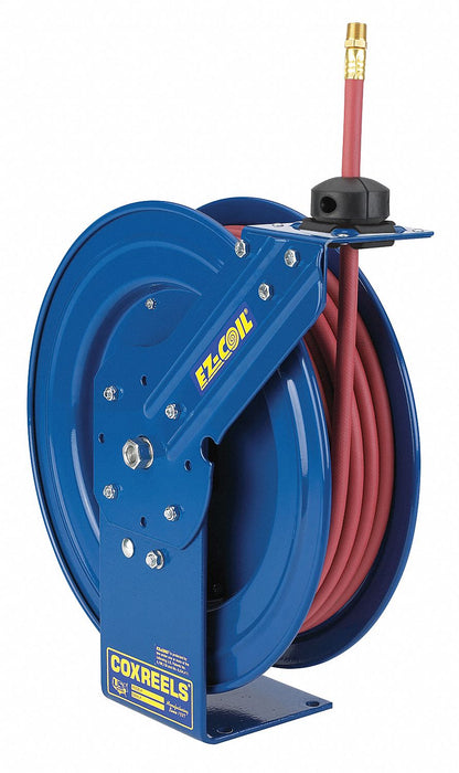 Spring Return Hose Reel Steel 50 ft