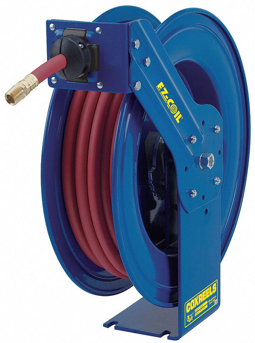Spring Return Hose Reel 3/8 MNPT 100 ft
