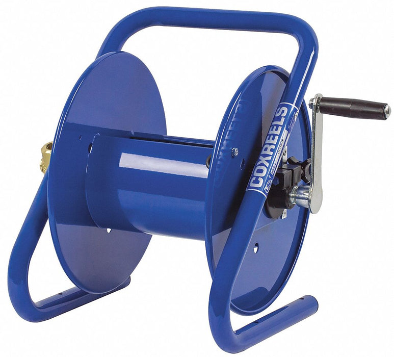 Hand Crank Hose Reel 225 ft 1/2 ID Blue