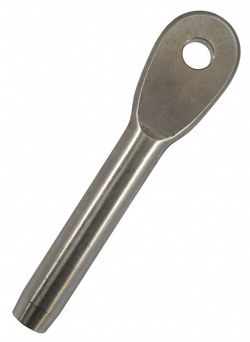 Eye End Fitting 316 SS 3/8 in Rope dia.