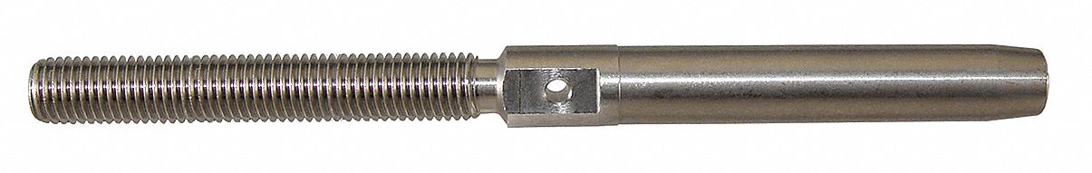Wire Rope Stud 1/4 -28 RH Thread 1/8 in