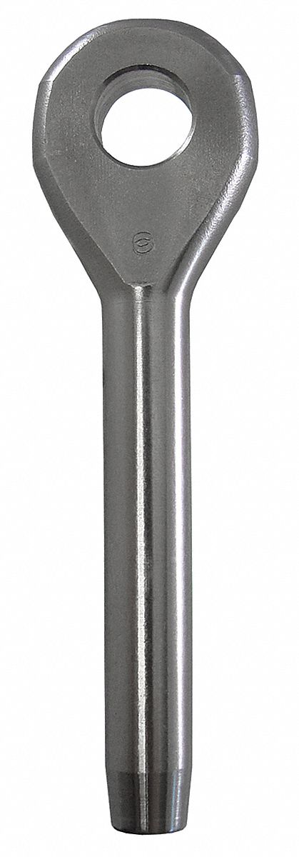Marine Eye Fitting 316 SS 1/8 in dia.