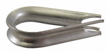 Wire Rope Thimble 3/16 in Rope Dia SS
