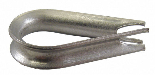Wire Rope Thimble 3/16 in Rope Dia SS