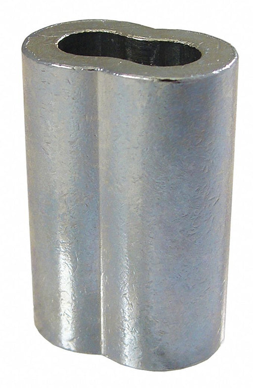 Wire Rope Oval Sleeve 3/16 in Copper