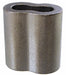 M6640 Wire Rope Oval Sleeve 1/8 in Copper