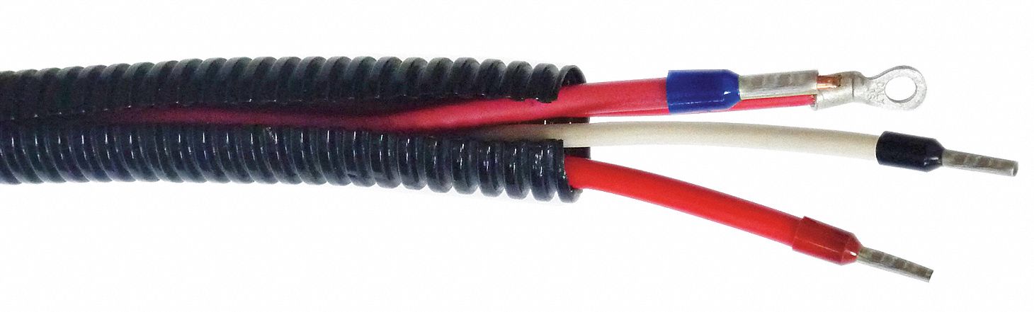 Corrugated Tubing PE 3/18 in 100 ft