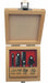 Router Bit Set 4 Pc Carbide Tipped