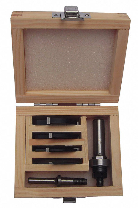 Router Bit Set 6 Pc Carbide Tipped