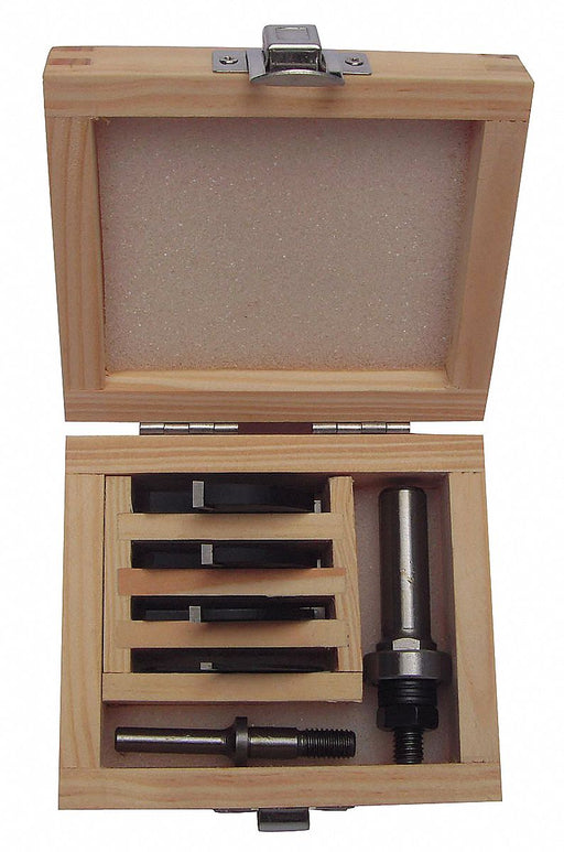 Router Bit Set 6 Pc Carbide Tipped