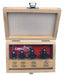 Router Bit Set 4 Pc Carbide Tipped