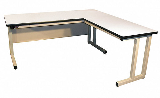 L-Shaped Workbench Laminate 72 W 30 D