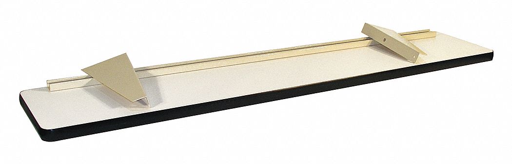 Cantilever Shelf 48 in L 1-1/4 in H