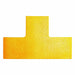 Floor Marking Shape Yellow