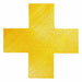 Floor Marking Cross Shape Yellow