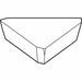 Triangle Positive Kendex Milling Insert