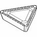 Triangle Milling Insert 1603 Carbide