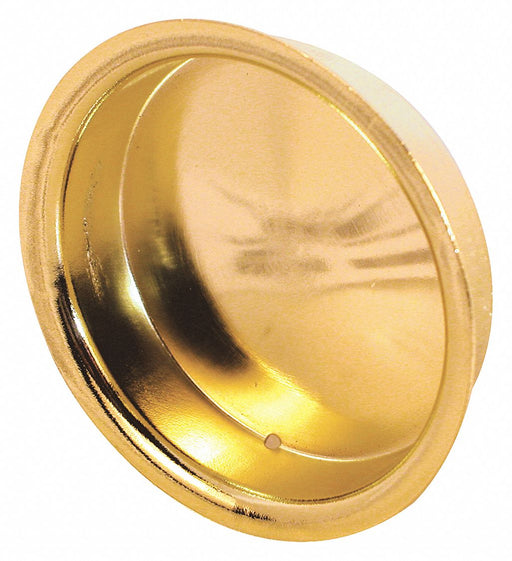 Tray Pull Metallic Brown Steel 2 in W