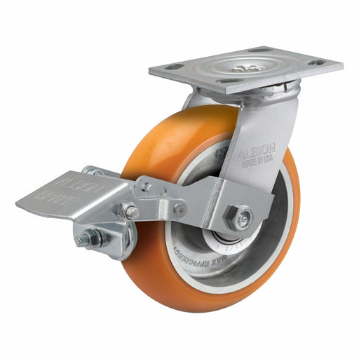 Caster Steel Frame Kingpinless Swivel