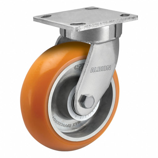 Caster Steel Frame Kingpinless Swivel