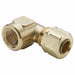 Elbow Brass Comp. 1/4 in MNPTF 1/8 in