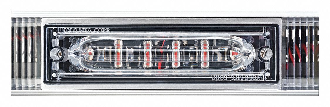 Mini Light Bar Mag/Perm Mnt 24 Amber