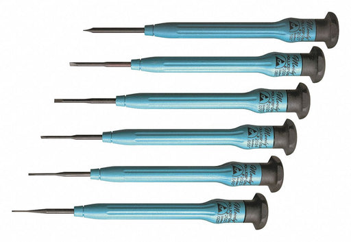 Fixed ESD Slot Screwdriver Set 6 Pc