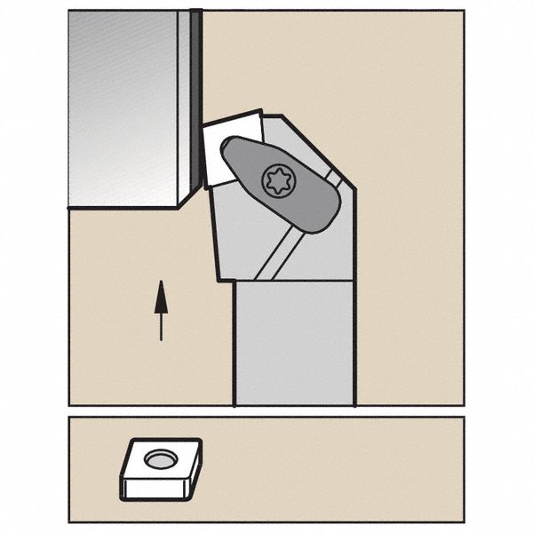 Toolholder ISO D-Style Clamping