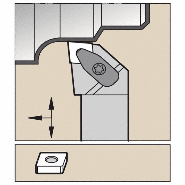 Toolholder ISO D-Style Clamping