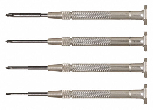 Phil. Driver Set Steel Handles 4Pc