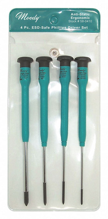 Phillips Driver Set ESD 4 Pc