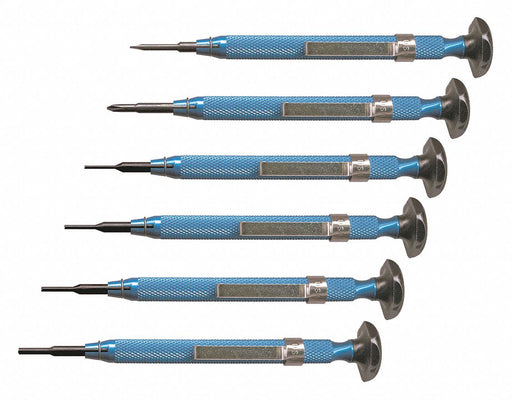 Slot/Phil/Screw Extrctr Driver Set 6Pc