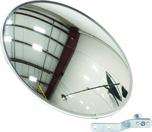 Industrial Round Acrylic Mirror 18 L