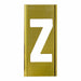 Individual Stencil Letter Brass