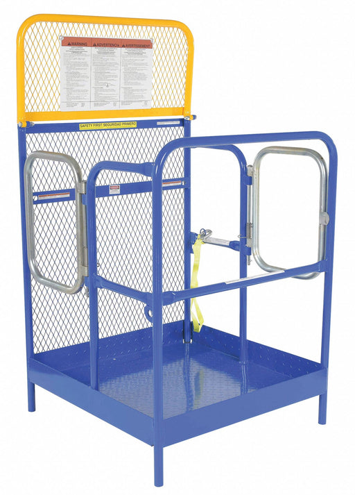 Steel Work Platform w/2 Door Entry 36x36