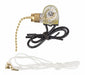 Pull Chain Switch With Cord Brass
