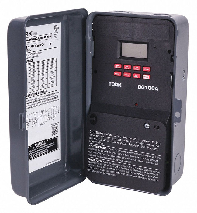 Digital Timer Gray Plastic