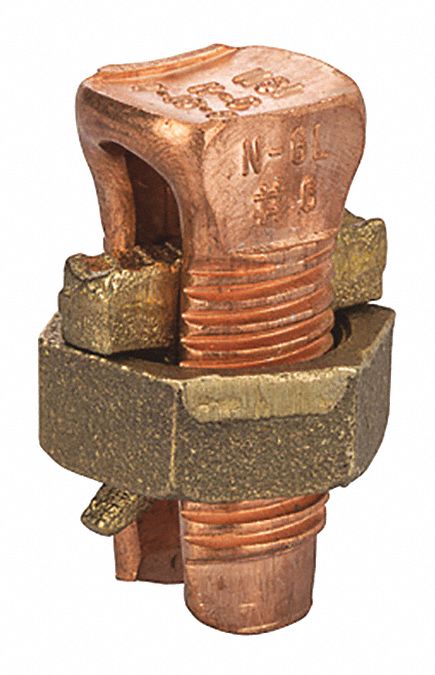 Split Bolt Copper 6 AWG 3 Wire