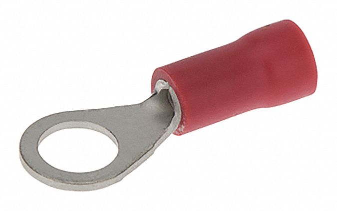 Ring Terminal Vinyl #10 Stud 22-18 AWG