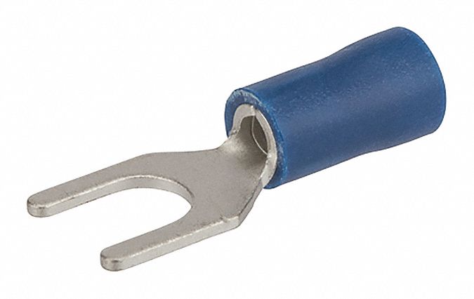 Fork Terminal Vinyl #10 Stud 16-14 AWG