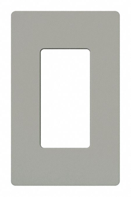 Wallplate 1-Gang Decora Gray