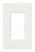 Wallplate 1-Gang Decora Snow