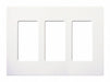 Wallplate 3-Gang Decora White
