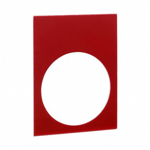 Legend Plate Rectangular Plastic