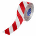 Floor Marking Tape Red/White 3 W 100ft